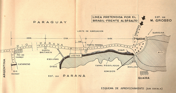 LOS DERECHOS DEL PARAGUAY SOBRE LOS SALTOS DEL GUAIRA, 1965 - POR EFRAÍM CARDOZO
